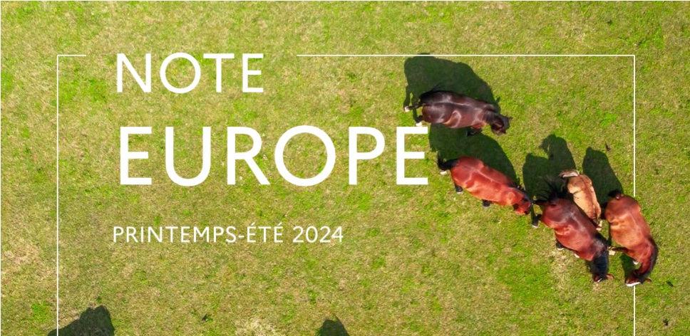 La note Europe printemps-été 2024 de l'IFCE vient de sortir