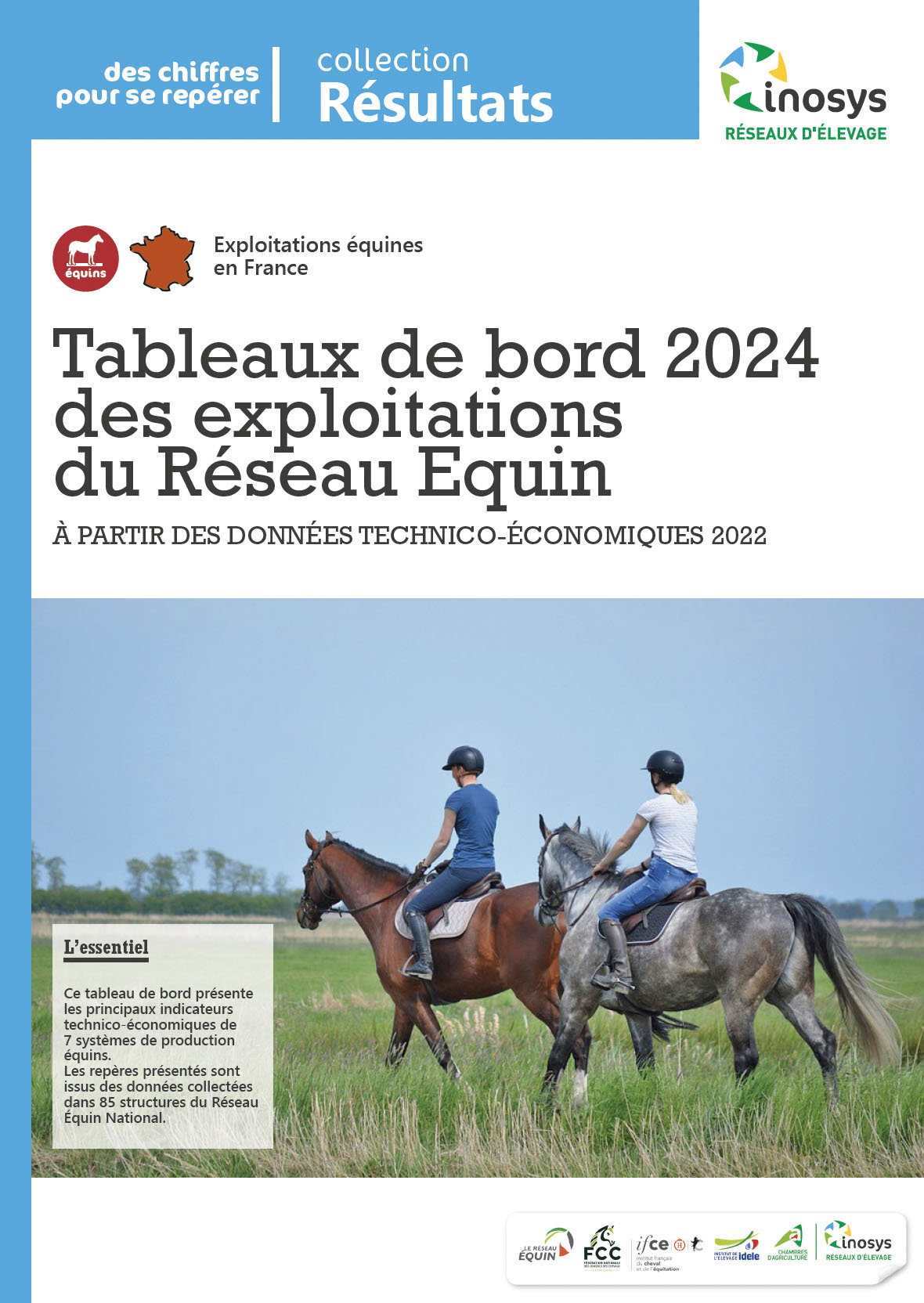 Tableau de bord 2024 des exploitations du Réseau Équin